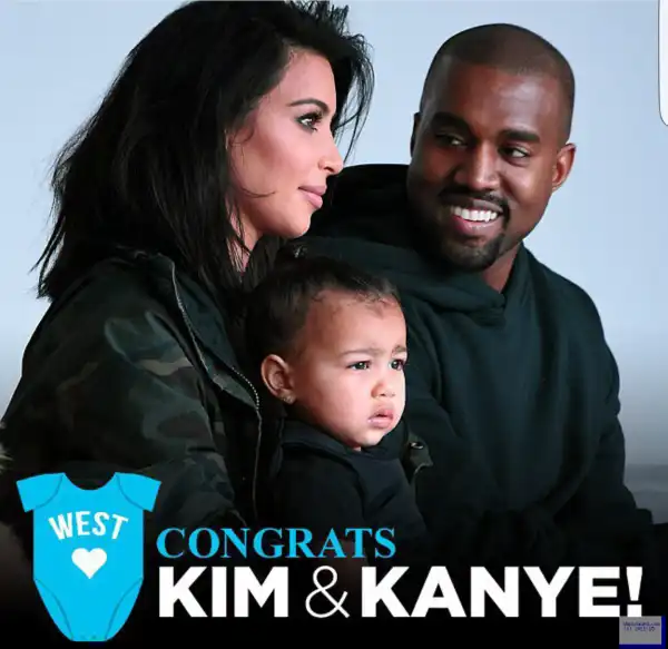 Kanye West And Wife, Kim K, Welcome A Baby Boy
